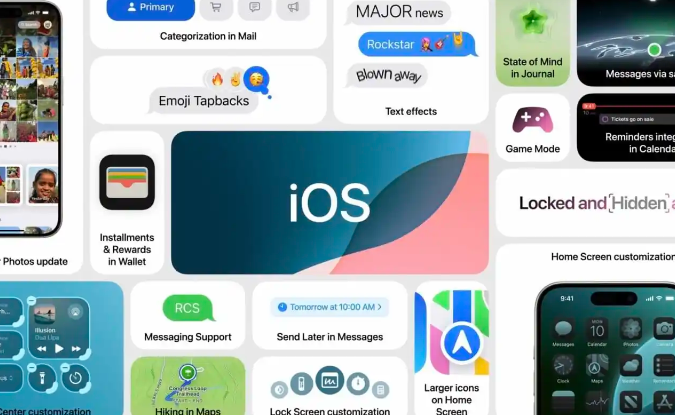 ios18更新了什么？
