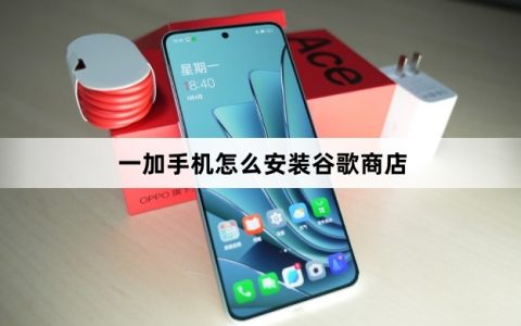 一加手机怎么安装谷歌商店