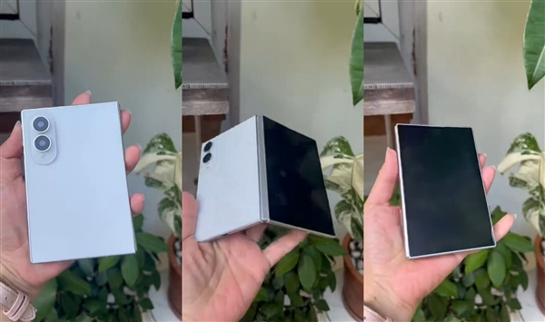 安卓首款阔折叠！三星Galaxy Z Fold8来了：折痕控制和OPPO一样顶