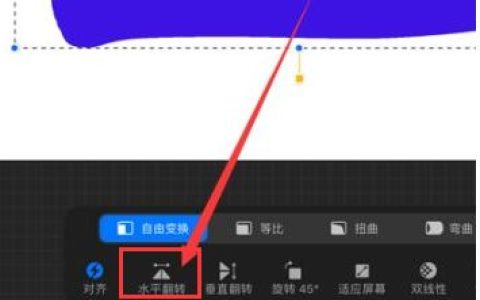 procreate怎么水平翻转插画 procreate垂直翻转插画方法【详解】