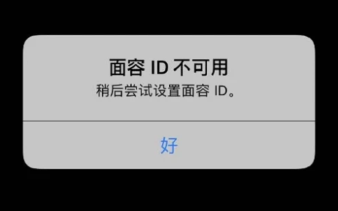 解决苹果iPhone面容 ID无法识别/不好用/无法录入的方法
