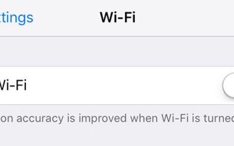 修复iPhone无法连接Wi-Fi的问题