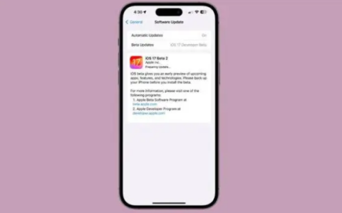 iOS17 beta2变化汇总