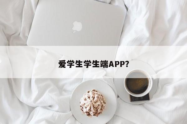 爱学生学生端APP？