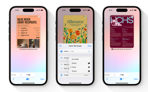 iOS 17 Safari浏览器的改进概括：增加场景识别和加强隐私保护