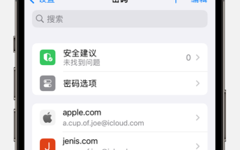 iOS 17 新特性：与受信任的联系人共享密码