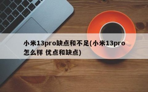 小米13 Pro的问题和不足