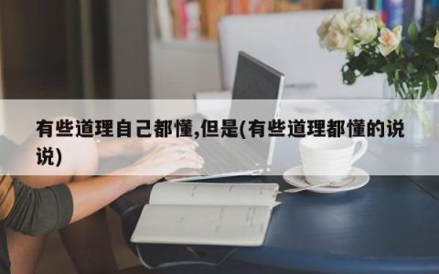 的确有些道理我们自己都懂，然而