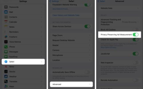 如何在iPhone和Mac上的Safari浏览器中启用保护隐私的广告衡量