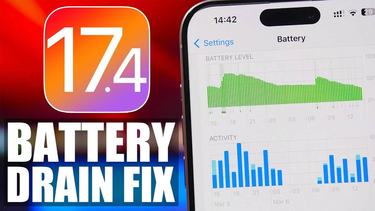 如何修复 ios 17.4 电池耗尽