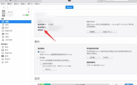 苹果手机序列号怎么查询