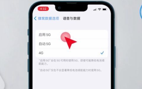 苹果手机5g开关怎么打开