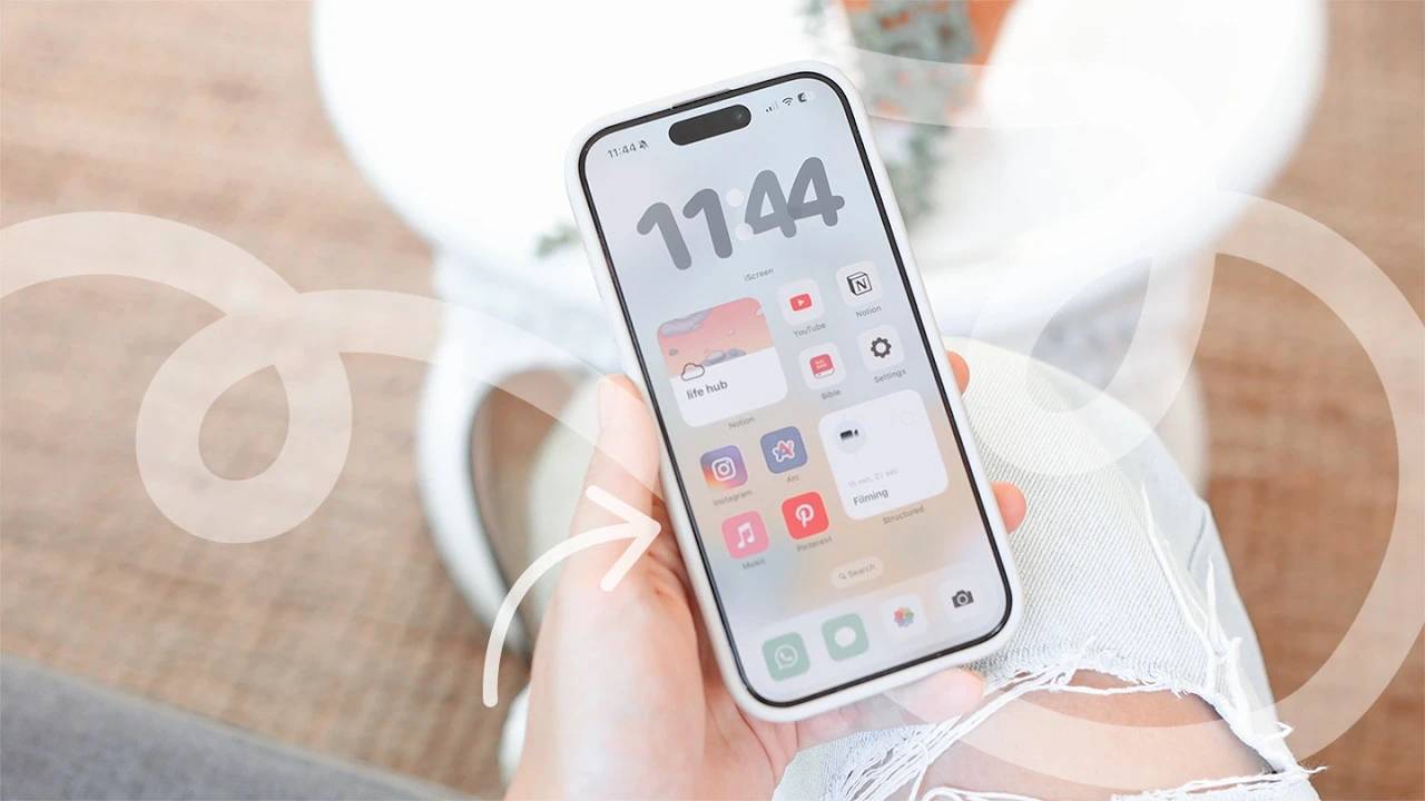 如何在 ios 17.4 中自定义 iphone 上的应用程序图标