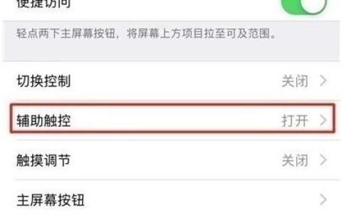 苹果6s屏幕上圆点设置操作详解