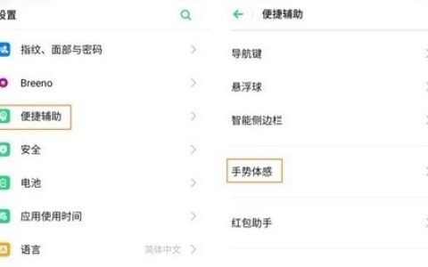 OPPO Ace2双击亮屏设置方法