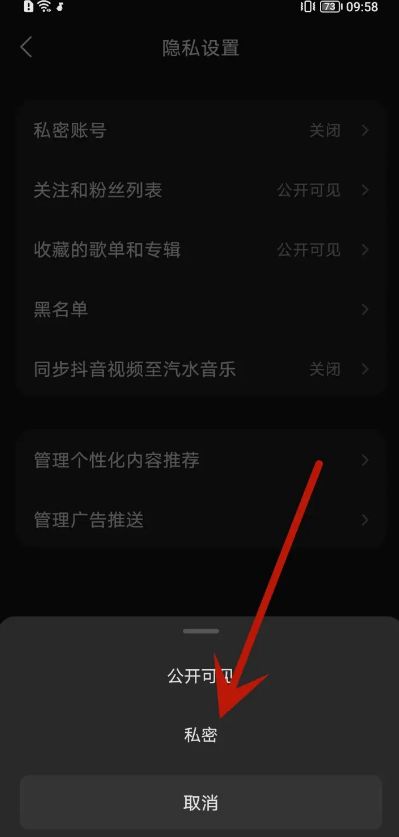 汽水音乐如何私密和关注粉丝列表 汽水音乐私密和关注粉丝列表方法【教程分享】