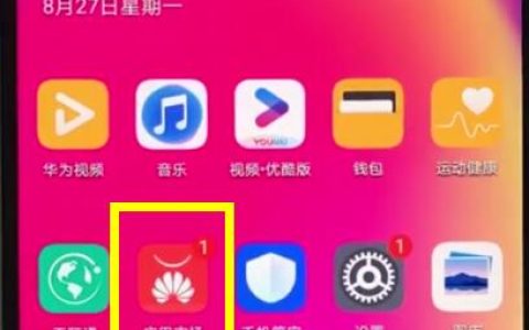华为nova3e中关闭软件自动更新的简单步骤