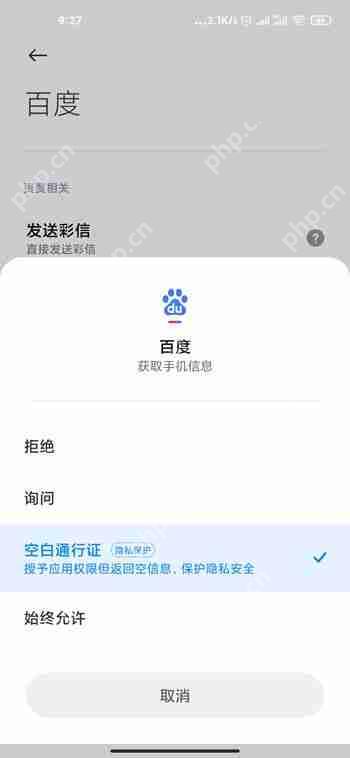 小米11空白通行证怎么设置