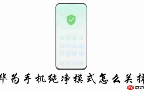 华为手机纯净模式怎么关掉