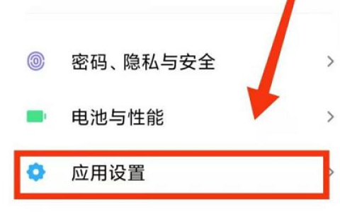 小米读取应用列表权限在哪