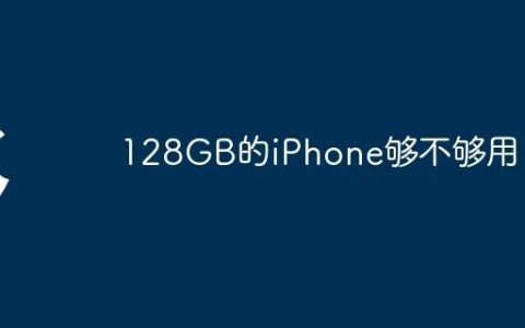 128GB的iPhone够不够用
