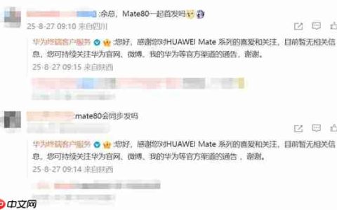 华为Mate XTs来了！网友问有没有Mate 80 华为客服回应