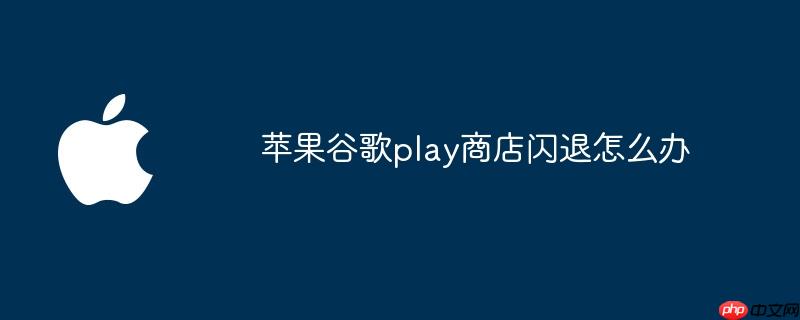 苹果谷歌play商店闪退怎么办