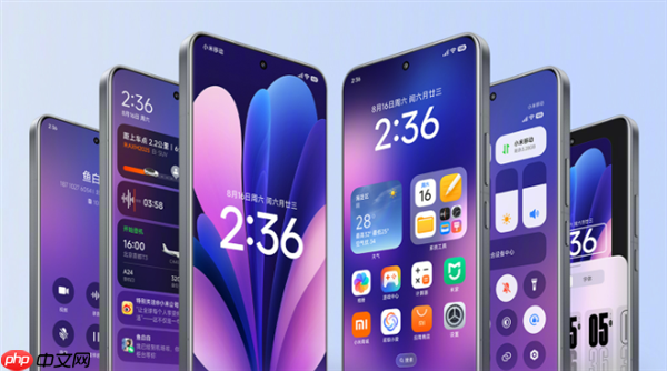 澎湃OS 3图标被吐槽太像iOS！小米：可以自由切换经典版本
