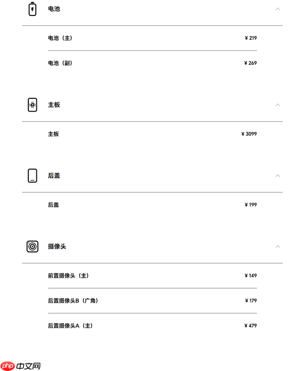 荣耀Magic V Flip2备件维修价格出炉：高定款主板价格超3000元