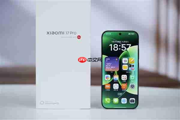 妙享背屏秒变游戏掌机！小米17 Pro图赏