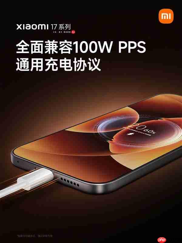 全系兼容100W PPS！小米17系列第三方快充头实测：92W峰值 25分钟充70%