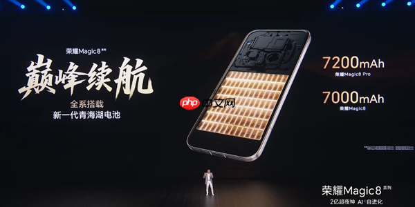 4499元起！荣耀Magic8/Magic8 Pro发布：428万行业最强跑分、最强AI手机