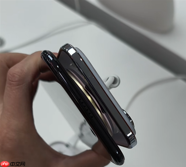 都叫Air！华为Mate 70 Air与iPhone Air真机对比来了