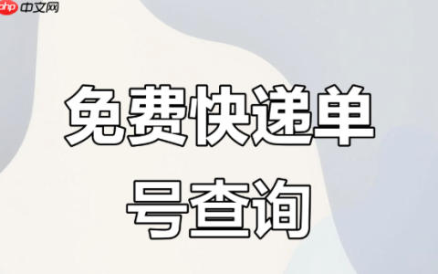 双十一快递一站式查询平台 官网入口