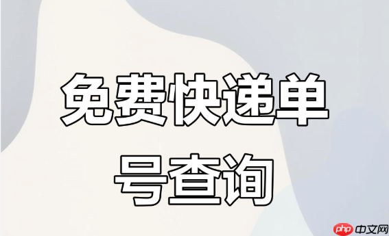 双十一快递官方查询网站 在线输入单号查件