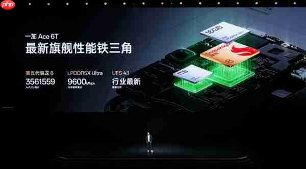 全球首款第五代骁龙8旗舰！一加Ace 6T首销：2399元起
