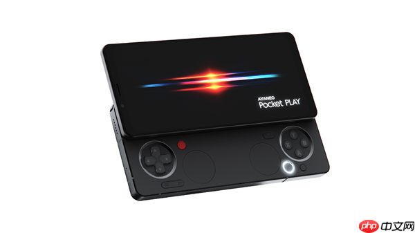 致敬Xperia Play！AYANEO Pocket PLAY游戏手机首次亮相：侧滑设计、全功能手柄