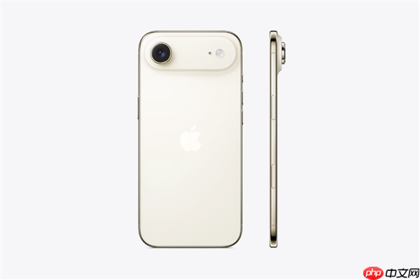 初代销量太差！苹果计划iPhone Air 2升级双摄：增配还降价