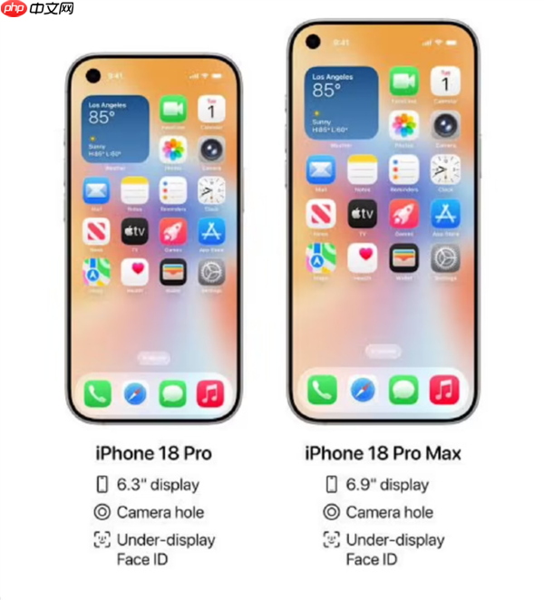 果粉情何以堪！苹果将对iPhone 18外形大调整：弃药丸状挖孔 改用左上角单打孔