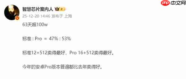 vivo X300系列两个月销量破百万：Pro版更火