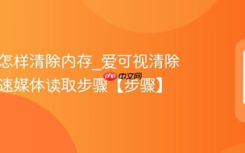 爱可视怎样清除内存?爱可视清除内存加速媒体读取步骤【步骤】