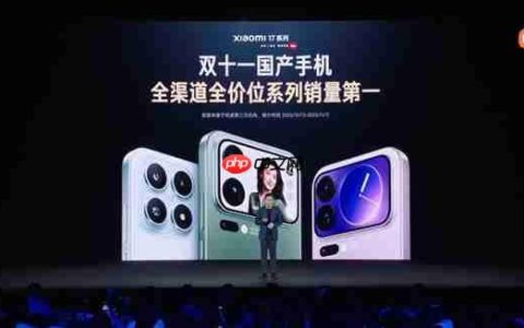 小米17系列双11销量位居国产手机第一名：小米最火数字旗舰