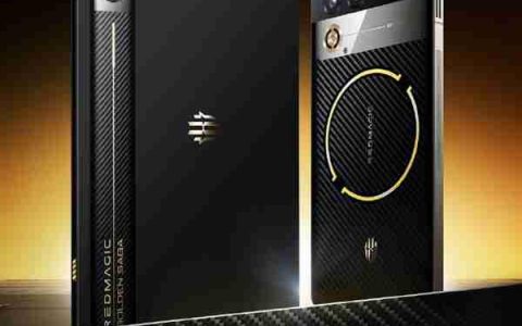 9899元限量！红魔11 Pro+ GOLDEN SAGA即将上市：超跑同款碳纤维 超奢华