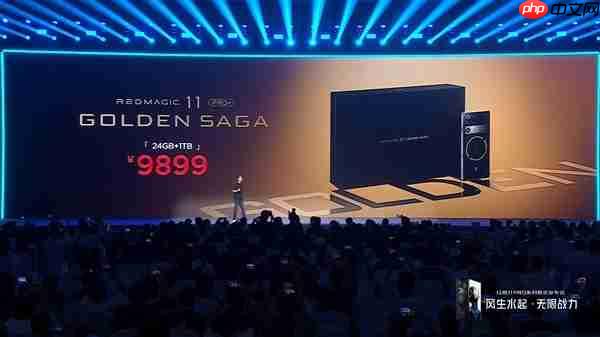 9899元限量！红魔11 Pro+ GOLDEN SAGA即将上市：超跑同款碳纤维 超奢华