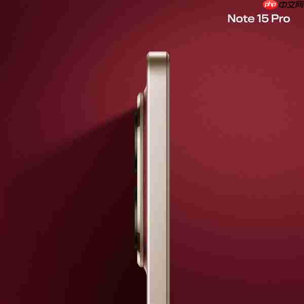 REDMI Note 15 Pro新春版车厘子红全方位外观公布 高级氛围感拉满