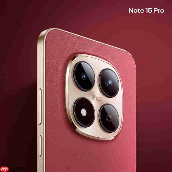 REDMI Note 15 Pro新春版车厘子红全方位外观公布 高级氛围感拉满