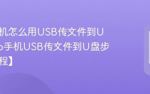 vivo手机怎么用USB传文件到U盘?vivo手机USB传文件到U盘步骤【教程】