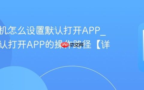 vivo手机怎么设置默认打开APP?设置默认打开APP的操作路径【详解】