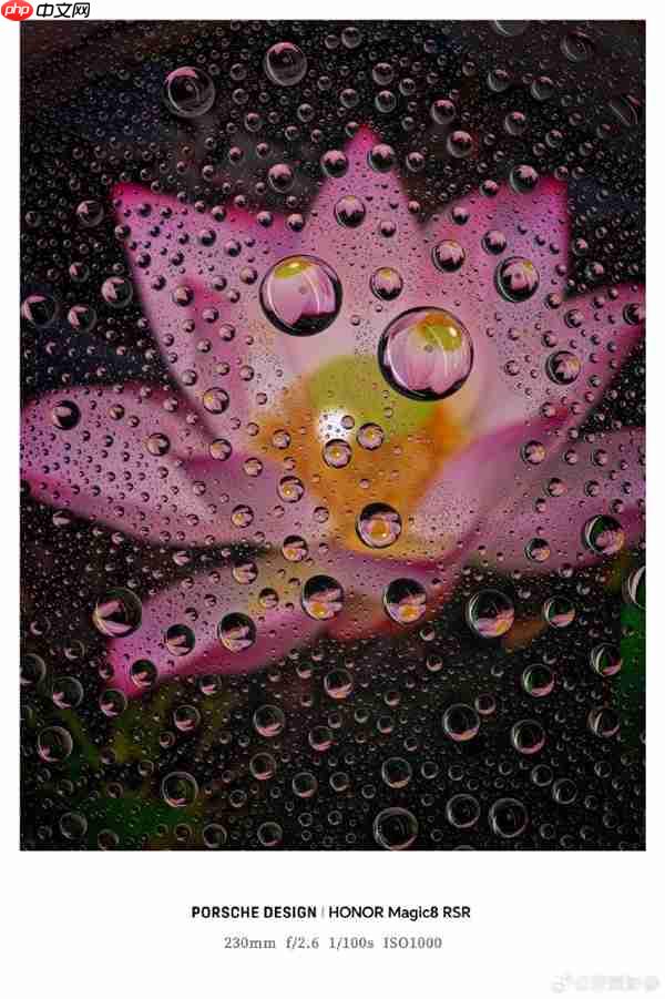 荣耀最强影像旗舰！荣耀Magic8 RSR保时捷设计长焦样张首秀