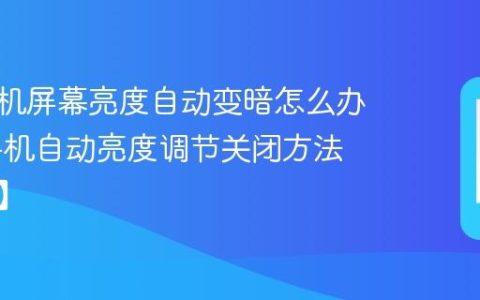 苹果手机屏幕亮度自动变暗怎么办 苹果手机自动亮度调节关闭方法【设置】